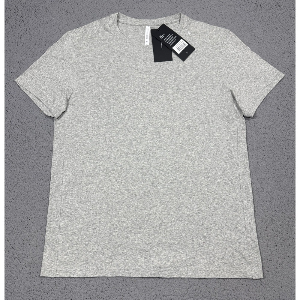 Ten Thousand Essential Shirt Mens Medium Gray Pima Cotton Tagless Crewneck Tee